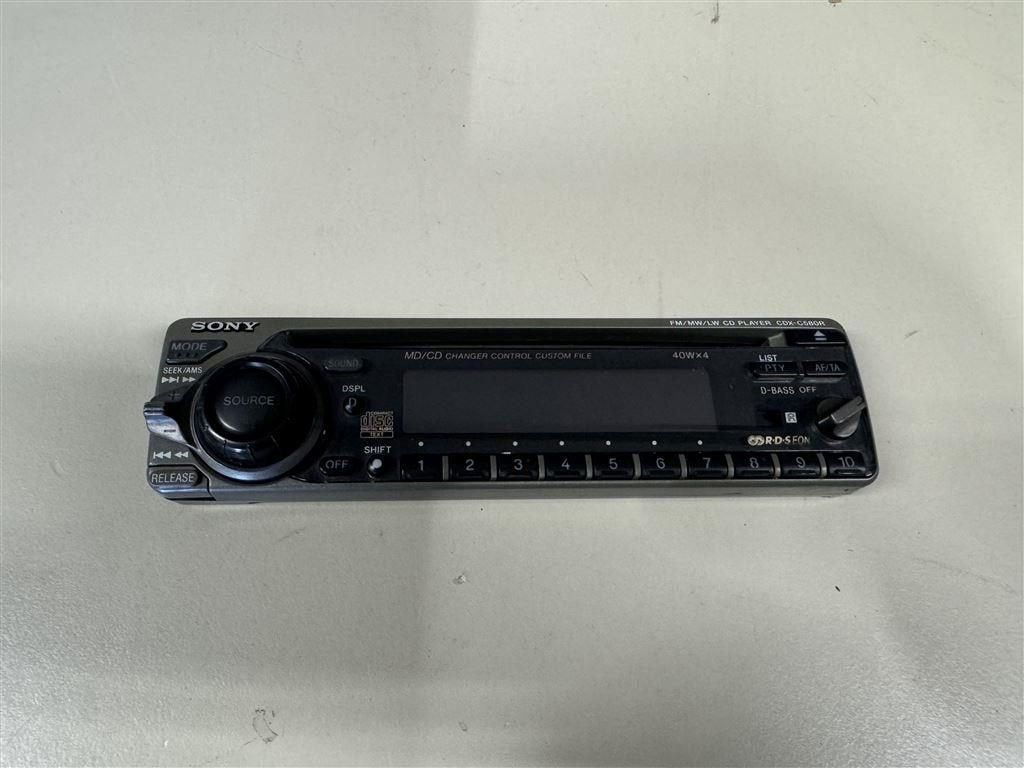frontje voor Sony CDX-C580R, Enlèvement ou Envoi, Comme neuf