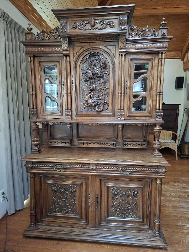 armoire ancienne, Avec porte(s), 150 à 200 cm, Enlèvement, Utilisé