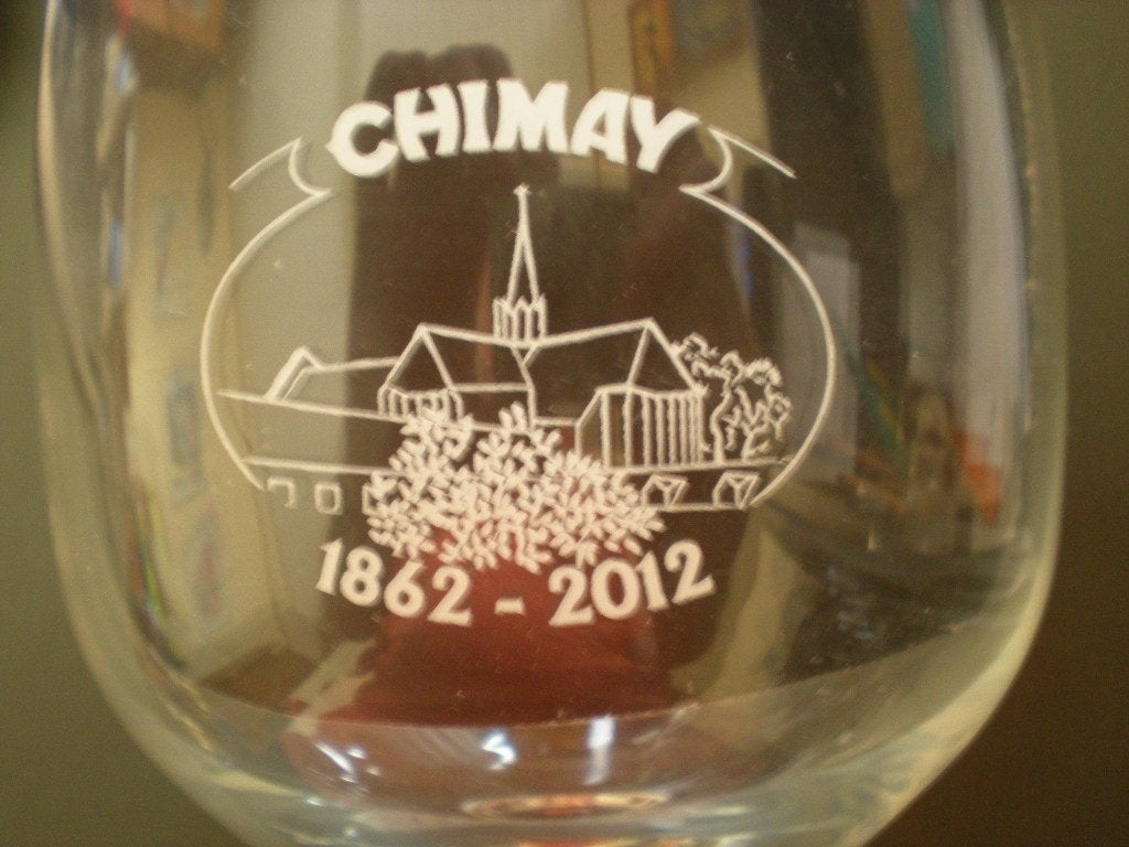 CHIMAY 1962-2012, Ophalen of Verzenden, Zo goed als nieuw, Glas of Glazen