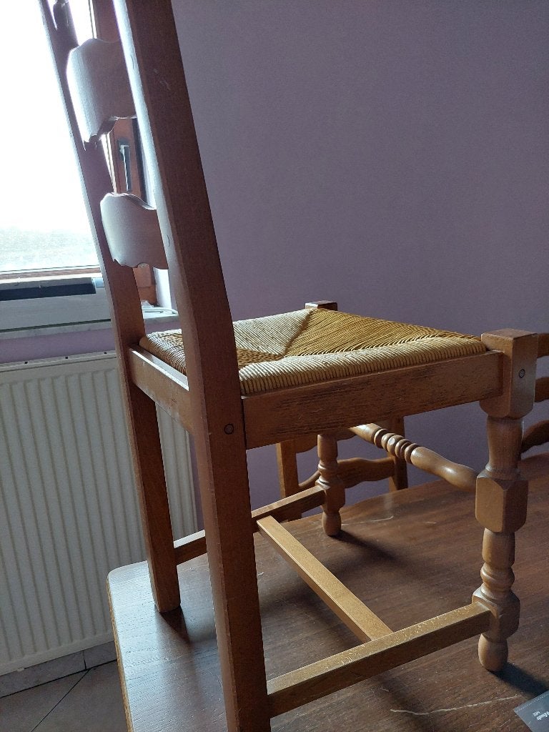 Chaises bois 48 euros, Ancien, Autres couleurs, Enlèvement, Bois