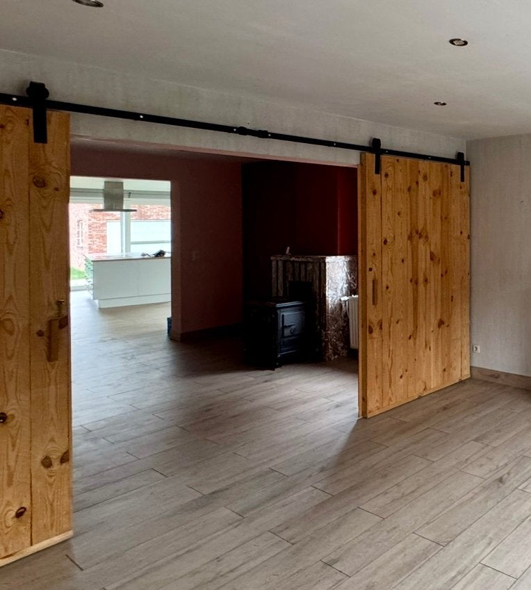 Schuifdeuren / Barn Doors/ Houten Loftdeur, Ophalen of Verzenden, Zo goed als nieuw