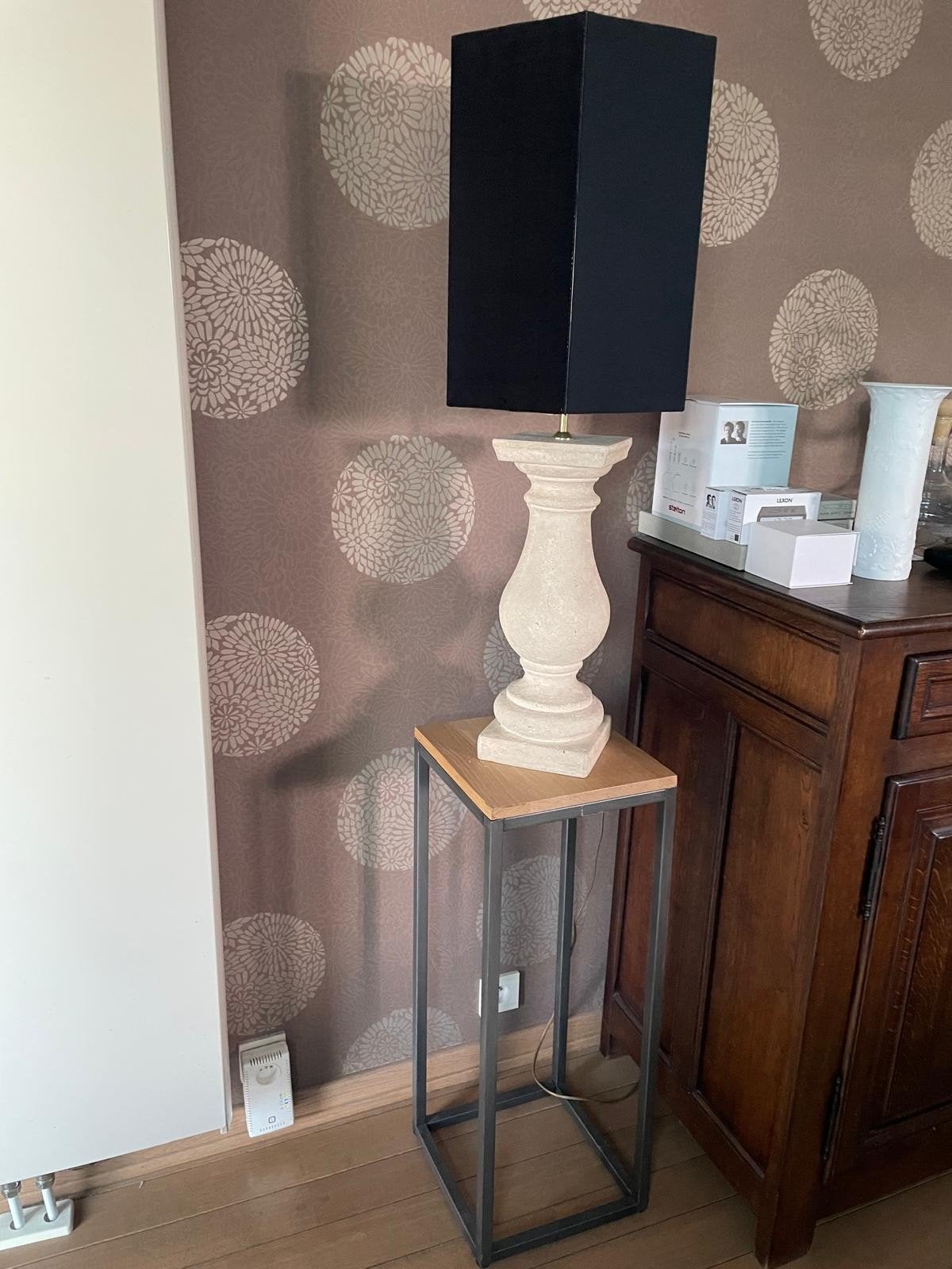 Bijzetlamp, Ophalen