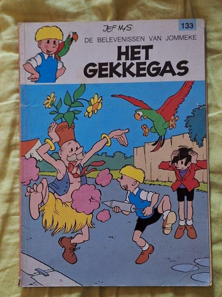 Jommeke 133: het gekkegas, Boeken, Stripverhalen, Eén stripboek, Ophalen of Verzenden, Gelezen