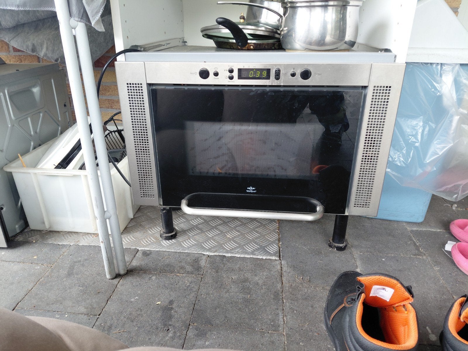 microgolf,  koelkast, elektrisch vuur, Elektronische apparatuur, Ovens, Ophalen, Inbouw, Whirlpool