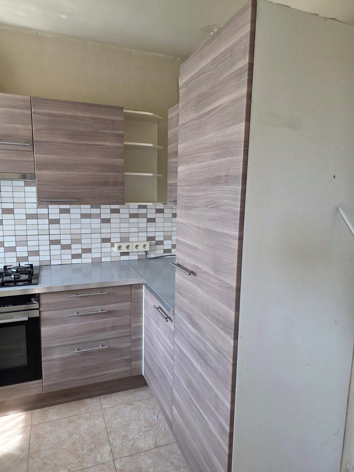 Prachtige complete IKEA keuken met recente toestellen 5j, Ophalen, Gebruikt, U-keuken, Overige materialen