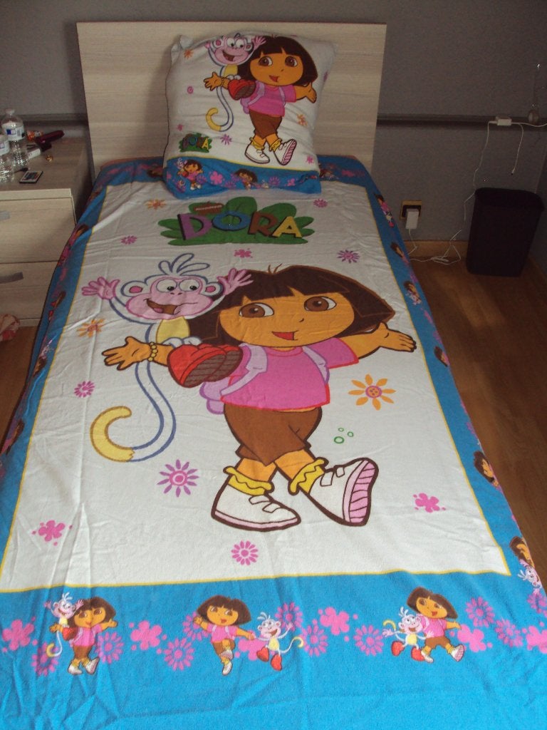 dekbedovertrek dora, Enfants & Bébés, Chambre d'enfant | Linge de lit, Enlèvement, Comme neuf, Housse de couette