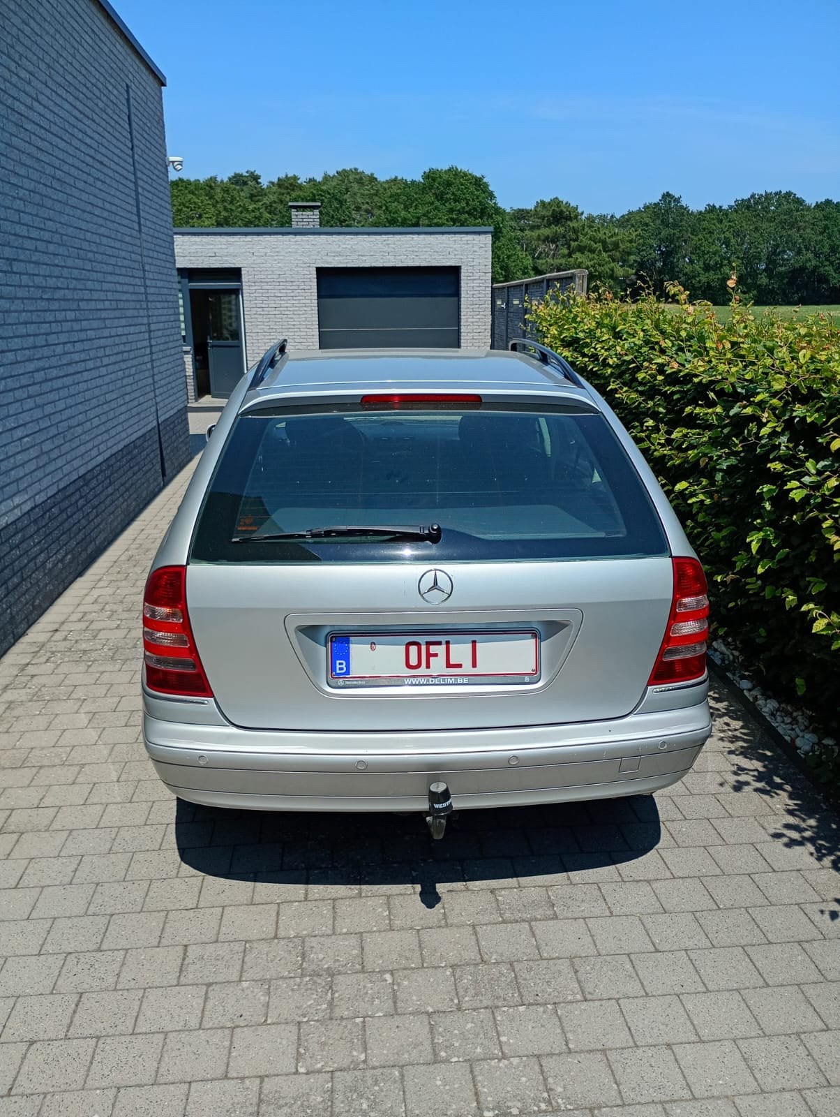 Mercedes C200 CDI, Autos, Argent ou Gris, Achat, Carnet d'entretien, Noir