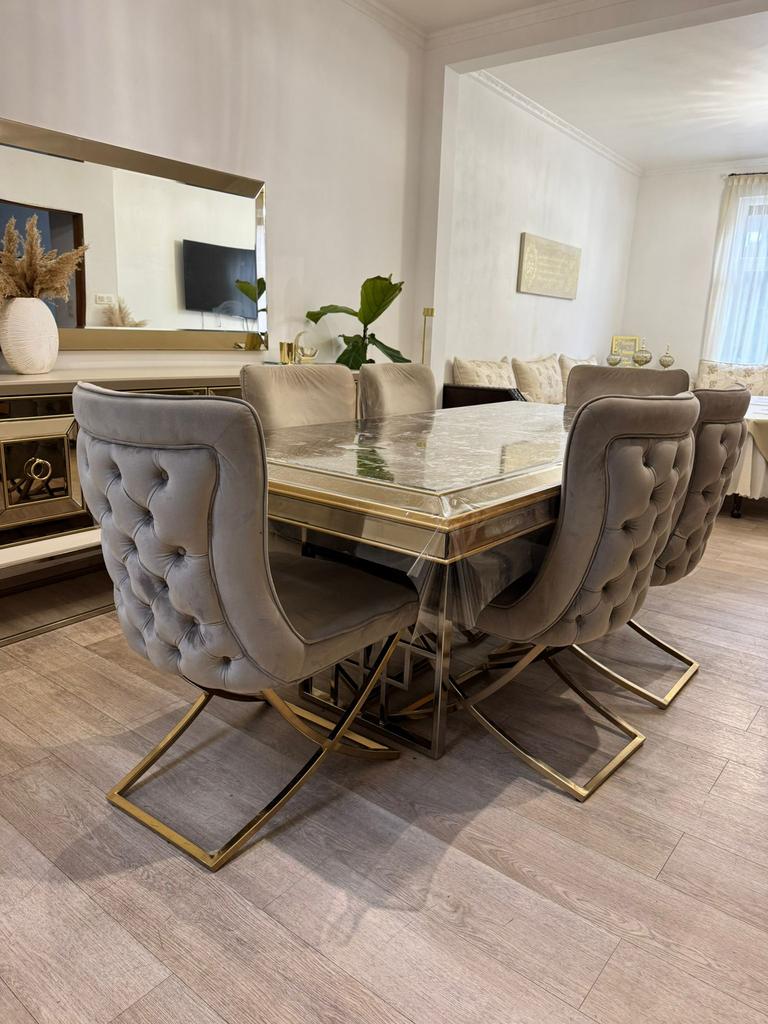 Salle a mager chaises et dressoir, Maison & Meubles, Salles à manger complètes, Utilisé, Enlèvement
