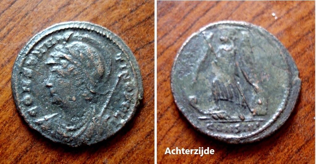 Romeinse herdenkingsmunt Constantinopolis (330-353 ac.), Verzenden, Italië, Losse munt