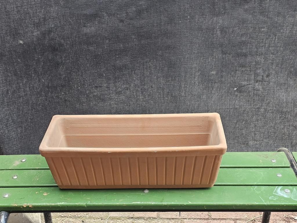 Italiaanse terracotta bloembakken, Ophalen, Gebruikt, Terracotta