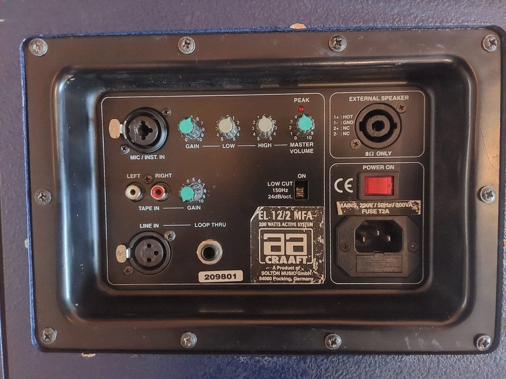 AA Craft (Solton) Actieve Monitor, Ophalen, Gebruikt, Minder dan 500 watt, Monitor(versterker)