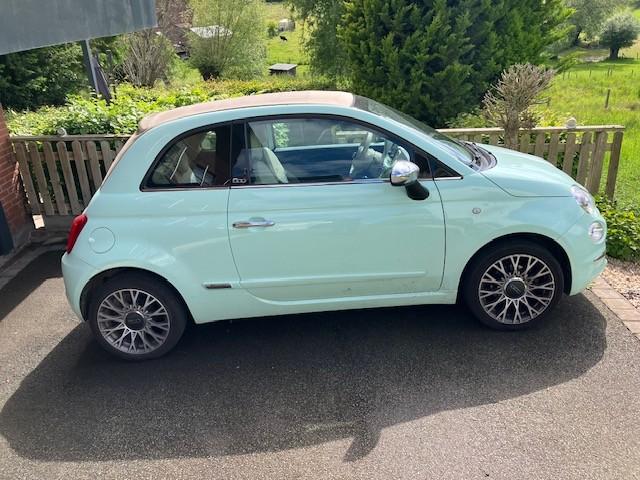 Fiat 500 CC  te koop, Auto's, Fiat, Particulier, ABS, Airbags, Airconditioning, Bluetooth, Boordcomputer, Centrale vergrendeling