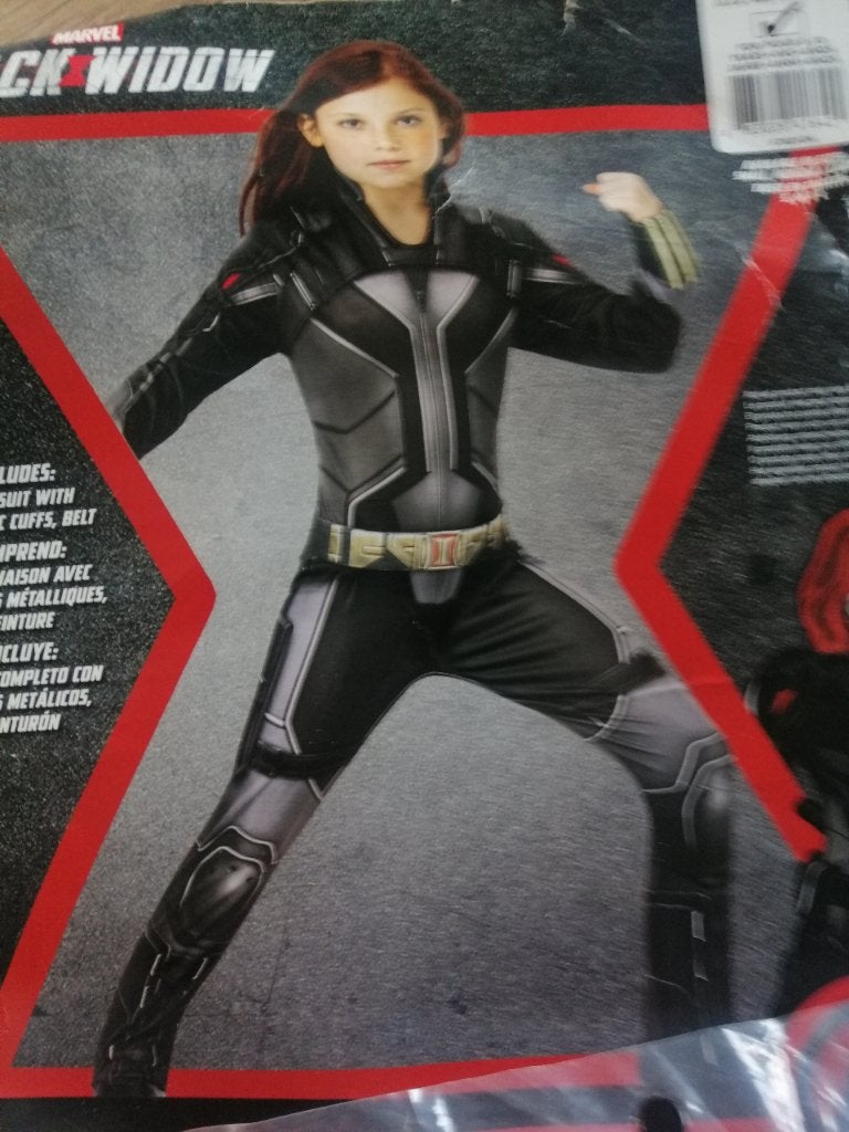 Deguisement fille "Black Widow" - taille 8/10 ans, Enlèvement ou Envoi, Fille