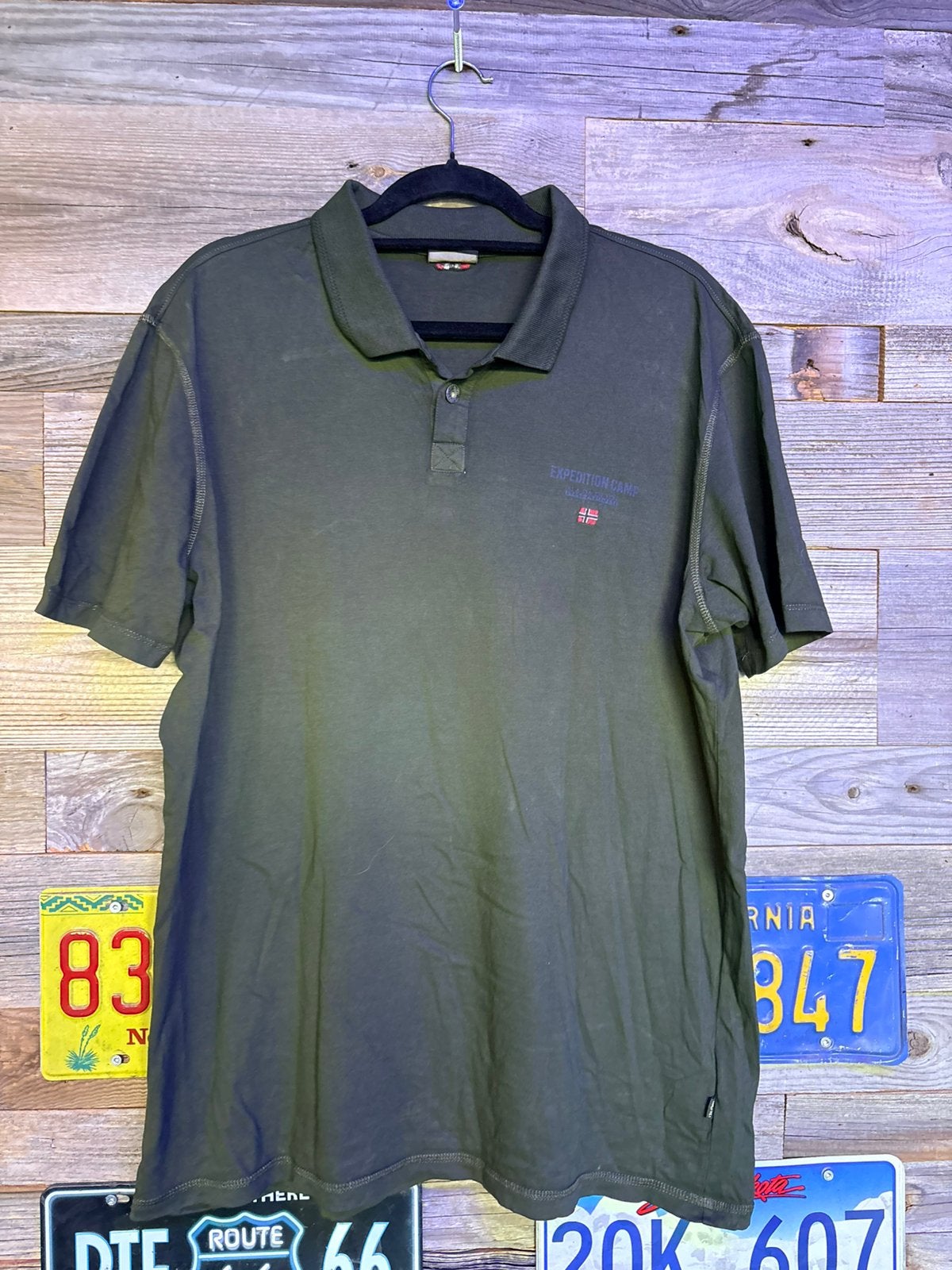 Napapijri Expedition Camp Elbas Short Sleeve Polo Shirt XXL, Vêtements | Hommes, Polos, Enlèvement ou Envoi, Comme neuf