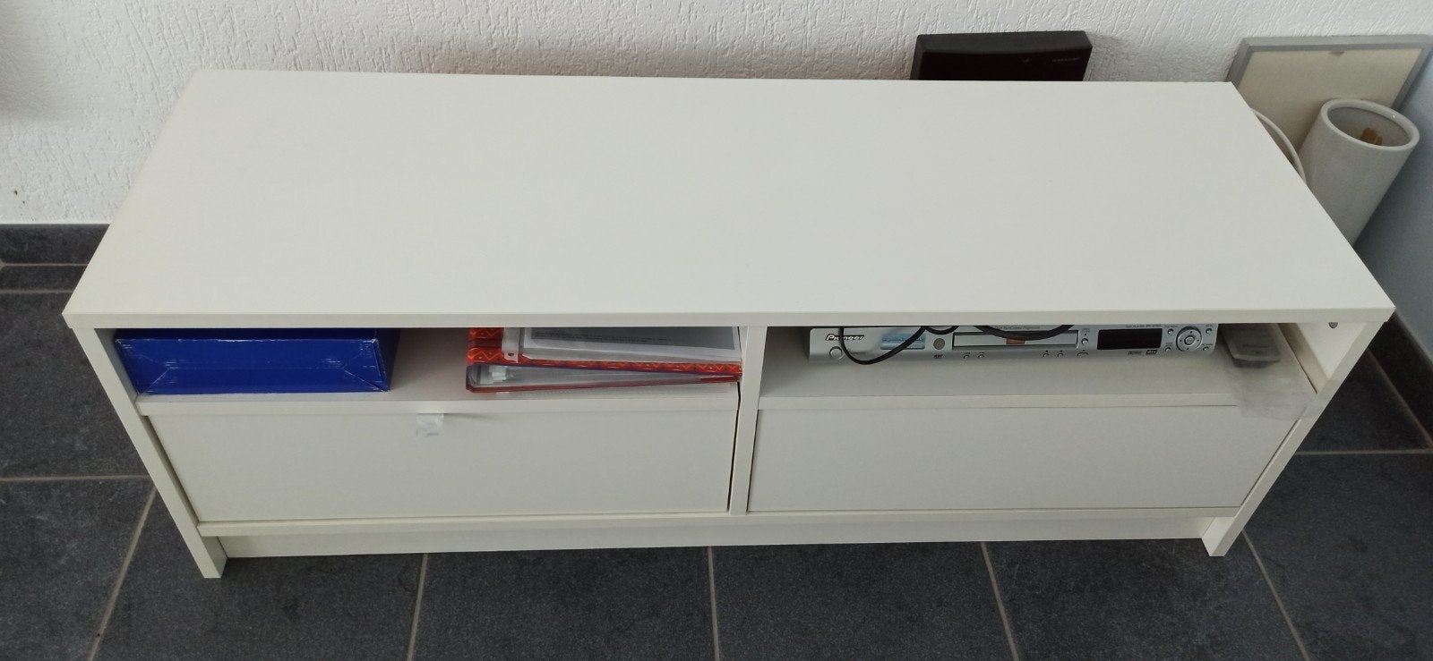 witte tv meubel, Enlèvement