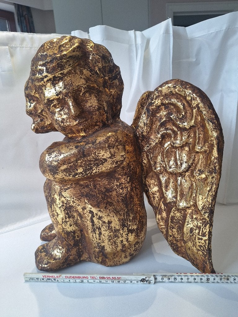 Goudkleurige engel in piepschuim, Ophalen, Zo goed als nieuw, Fantasy