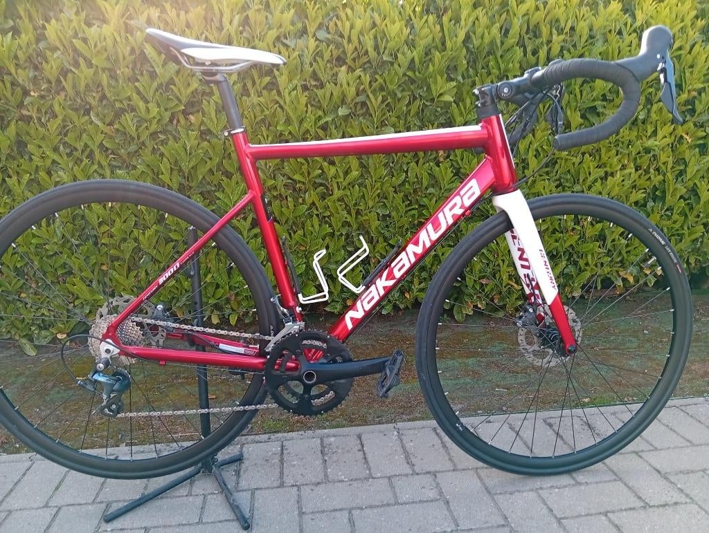 racefiets Nakamura, Ophalen, 28 inch, Schijfrem, 53 tot 57 cm