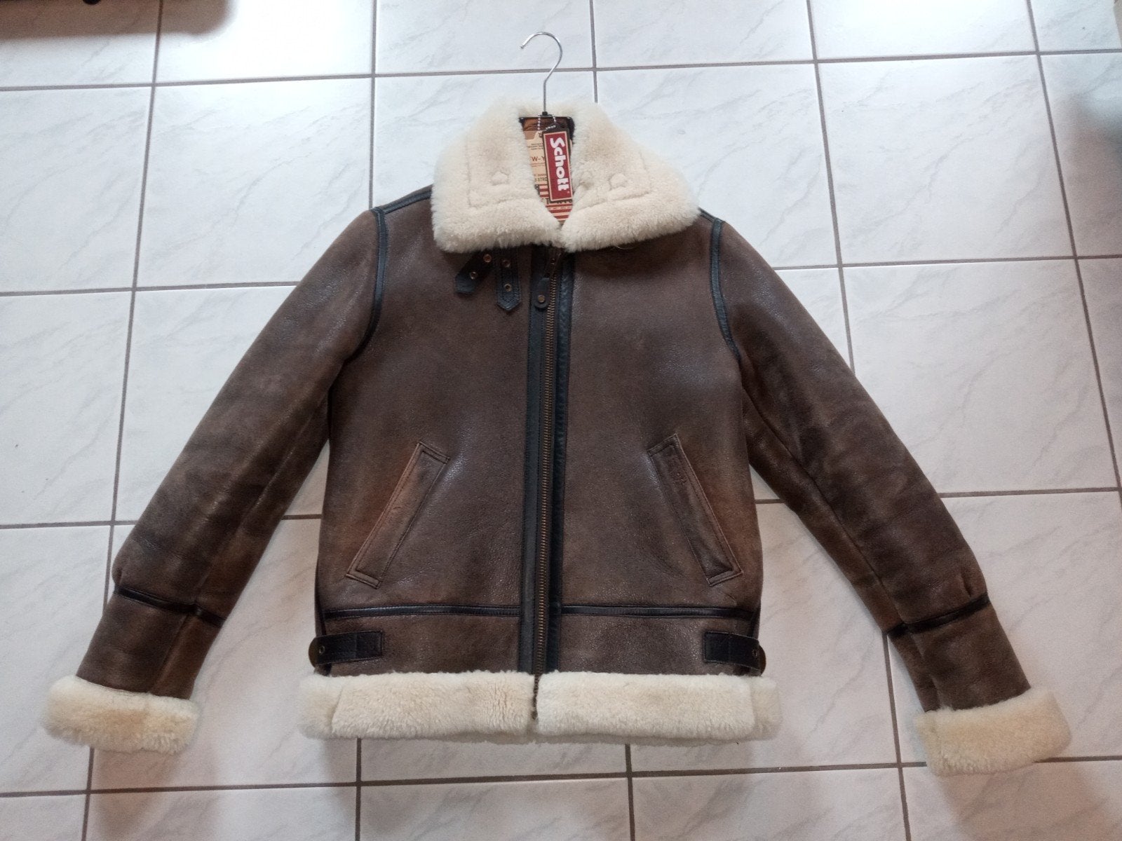 veste aviateur schott, Enlèvement ou Envoi