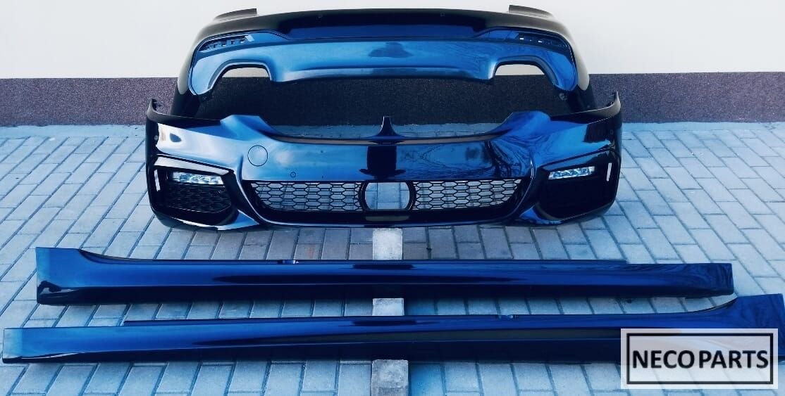 BMW 5 SERIE G30 G31 M PAKKET BUMPER VOORBUMPER ACHTERBUMPER, Gebruikt, -, -, Ophalen of Verzenden