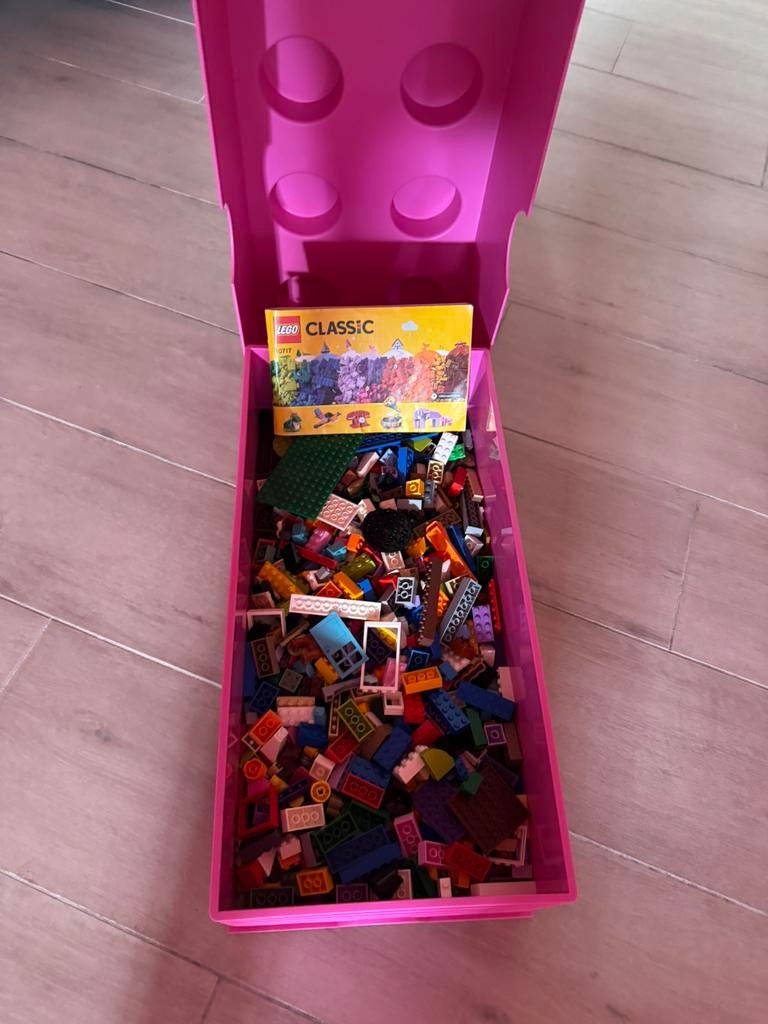 LEGO blokjes + opbergdoos, Ophalen, Zo goed als nieuw, Lego