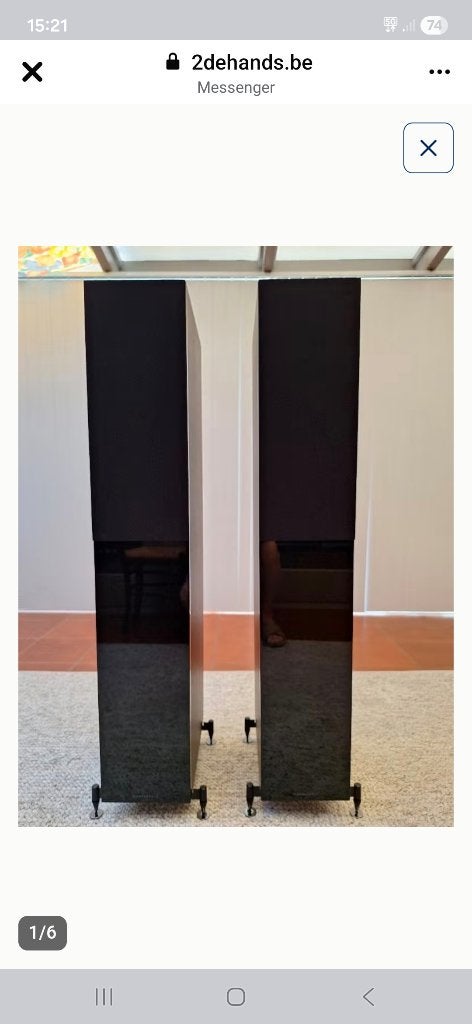 2 speakers, Audio, Tv en Foto, Luidsprekerboxen, Vloerstaande luidspreker, Wharfedale, Zo goed als nieuw, Ophalen