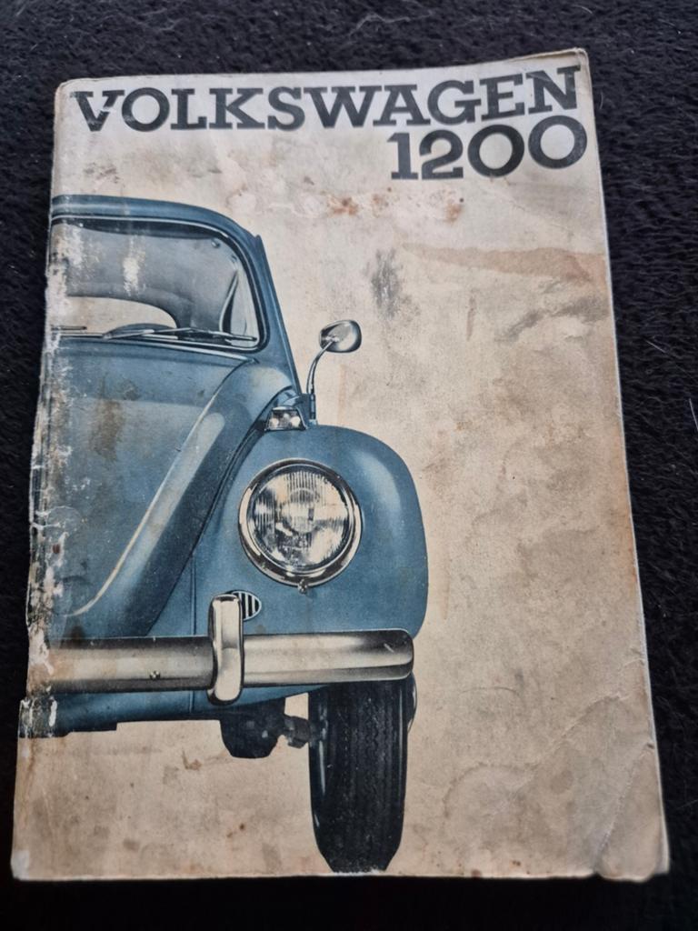 Boekje volkswagen kever 1200, Auto diversen, Handleidingen en Instructieboekjes, Ophalen of Verzenden