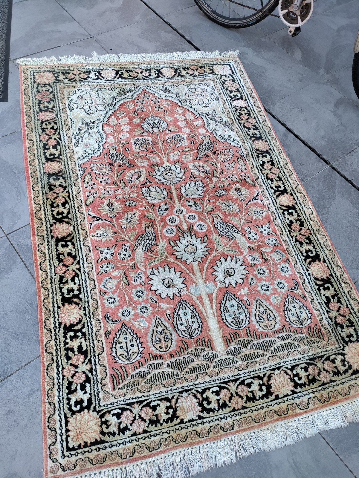 Tapijt 117cm*180cm, Ophalen, Vintage, Zo goed als nieuw, 150 tot 200 cm