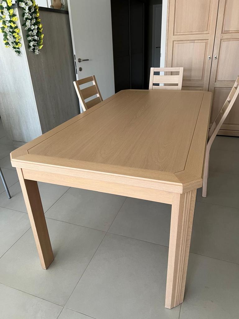Eetkamer te koop, Huis en Inrichting, Tafels | Eettafels, Ophalen, Gebruikt, Glas