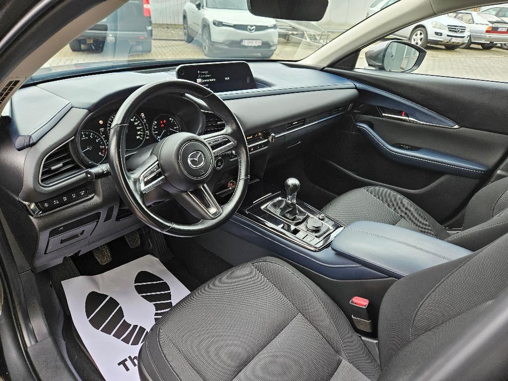 Mazda CX-30 2.0i SKYACTIV-X Mild Hybrid Skycruise, Autos, Mazda, Argent ou Gris, Achat, Entreprise, Boîte manuelle