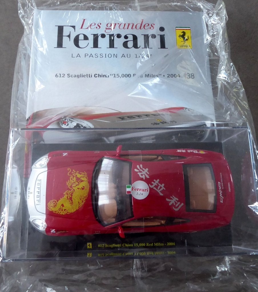 Album Ferrari n38+612 Scaglietti China"15,000Red Miles, Enlèvement ou Envoi, Neuf