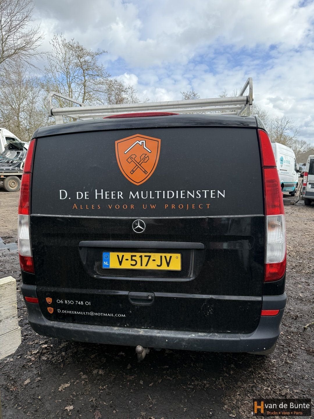 Achterklep Mercedes Vito 639, Auto-onderdelen, Ophalen, Gebruikt, -, -