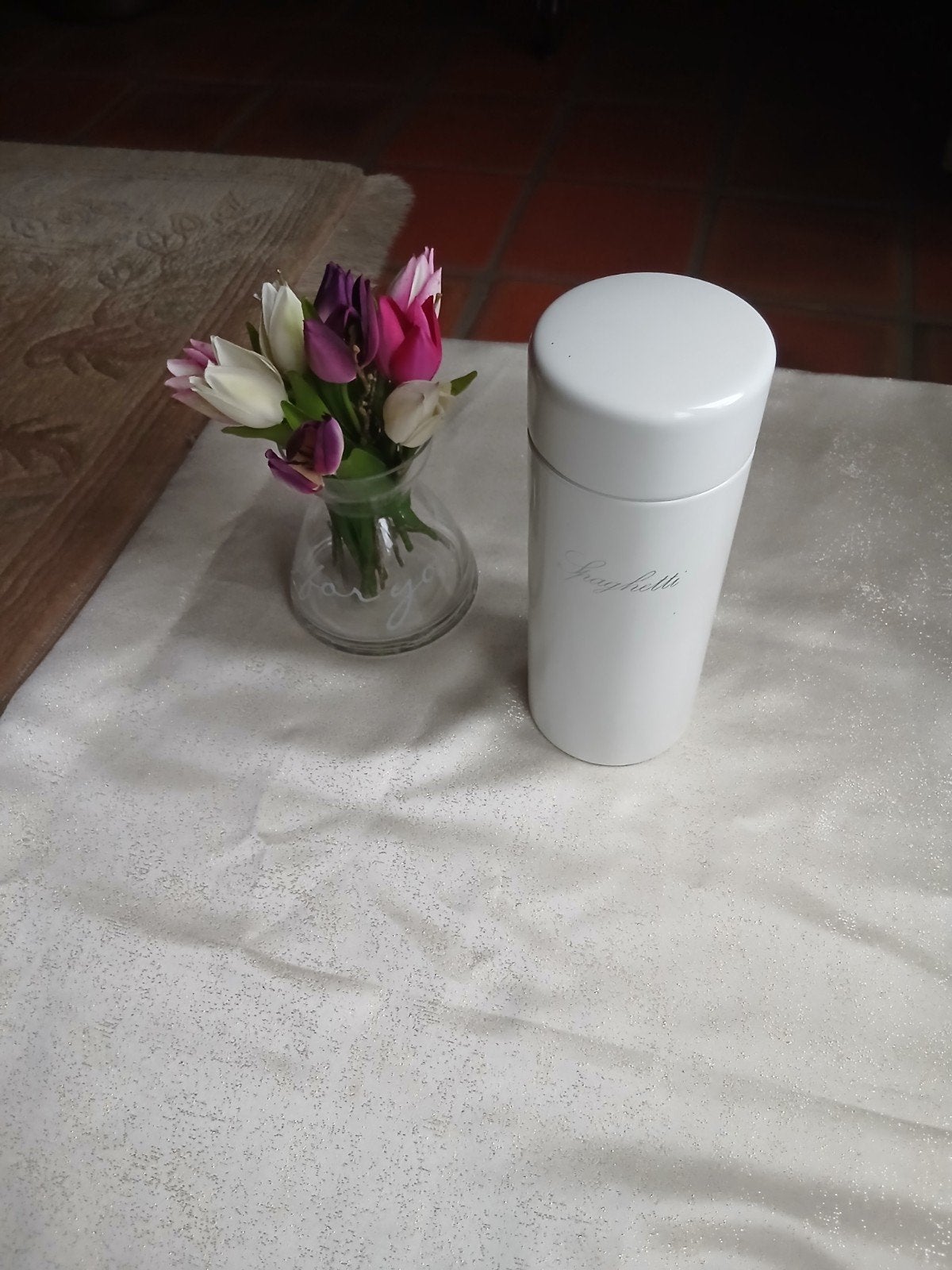 Vintage Brabantia spaghetti-doos – wit – mooie staat, Huis en Inrichting, Keuken | Keukenelementen, Ophalen of Verzenden, Wit