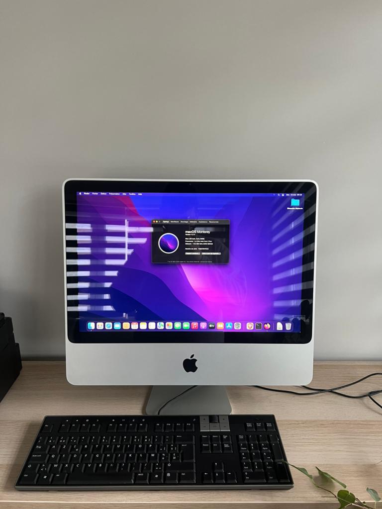 iMac 20" (2008) SSD met 4 GB RAM, 2 tot 3 Ghz, SSD, IMac, Refurbished