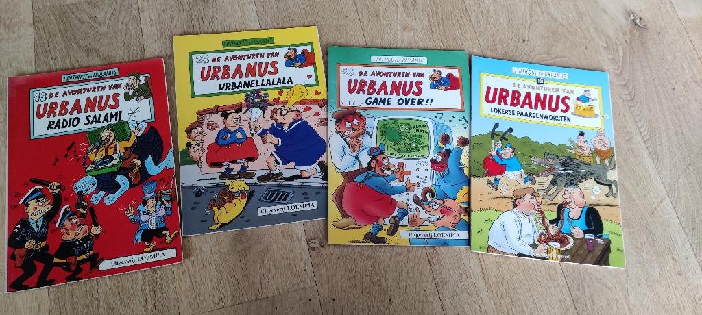 4x Urbanus, Plusieurs BD, Linthout en Urbanus, Comme neuf, Enlèvement