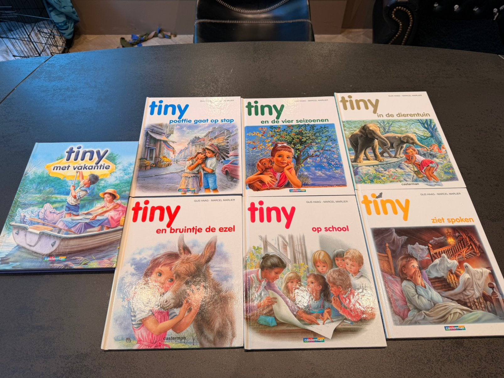 7 Tiny-boeken – Casterman – mooie klassieke kinderboeken, Ophalen, Zo goed als nieuw