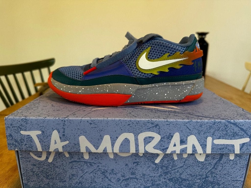Nike Ja Morant basketbalschoenen maat 35,5, Kinderen en Baby's, Kinderkleding | Schoenen en Sokken, Ophalen, NIKE, Gebruikt, Jongen of Meisje