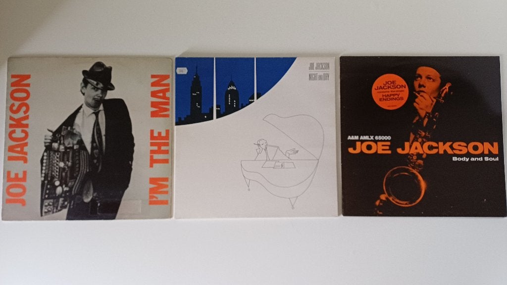Joe Jackson - lot de 3 vinyles, Pop rock, Utilisé, LP, 12 pouces