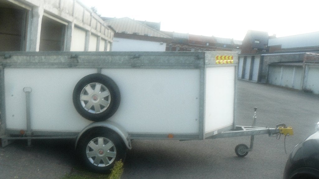 Remorque Marque BW TRAILER B.V.B.A, Autos : Divers, Enlèvement