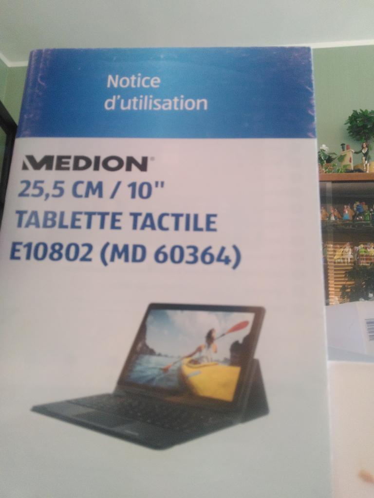 A vendre tablette Medion, Informatique & Logiciels, Enlèvement, Comme neuf, Sans fil, Medion