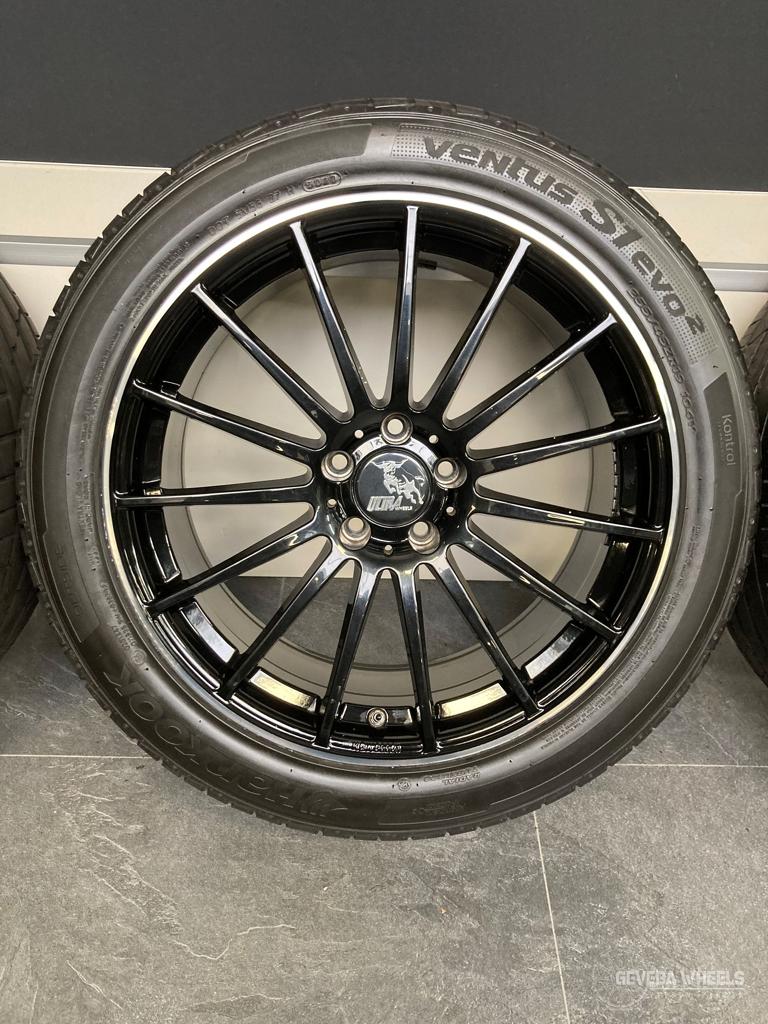 19” Volkswagen Tiguan 5NA velgen + banden 5x112 255/45/19, Pneus et Jantes, 255 mm, Véhicule de tourisme, Pneus été