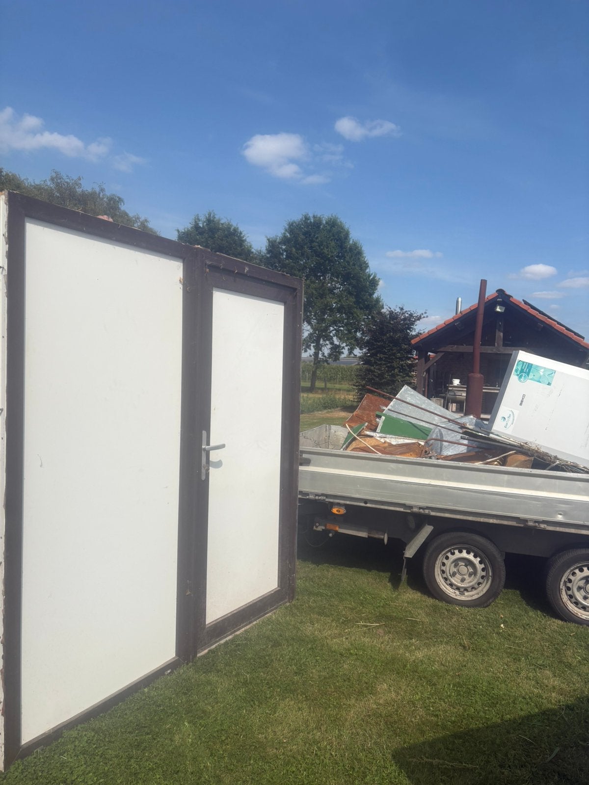Pvc buitendeur, Enlèvement, Comme neuf
