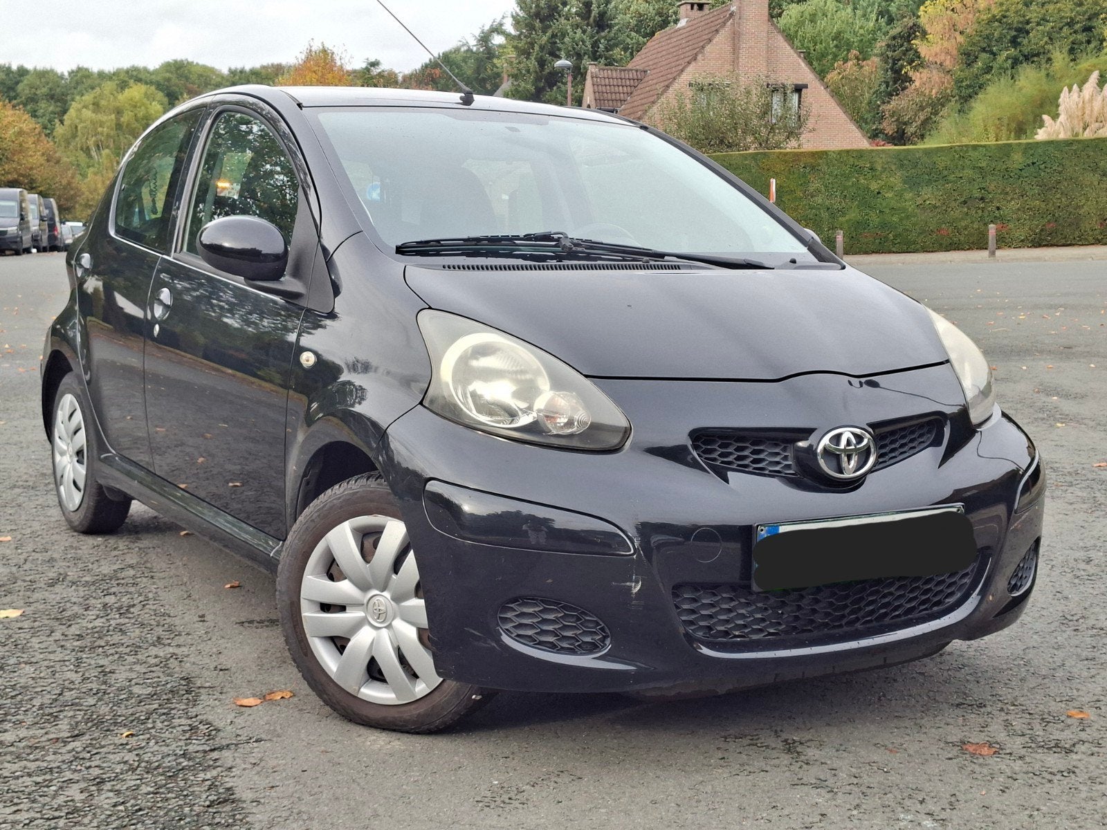 Toyota aygo 5 portes, Autos, Achat, Carnet d'entretien, Noir, 5 portes