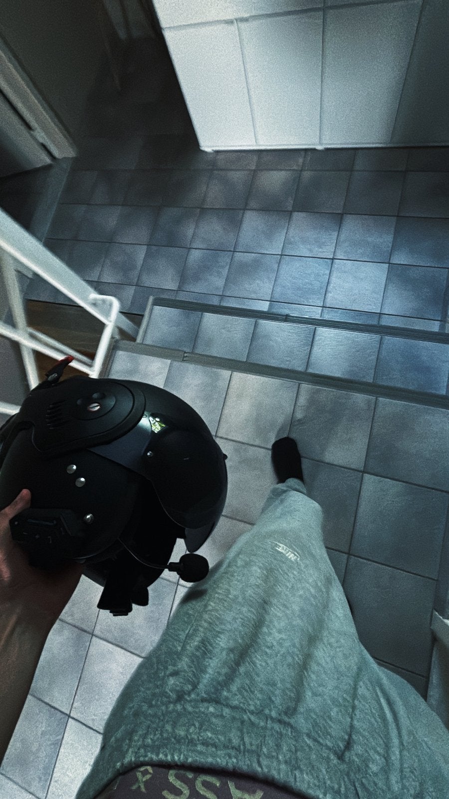 Roof boxer helm, Fietsen en Brommers, Brommerhelmen, Ophalen, Gebruikt