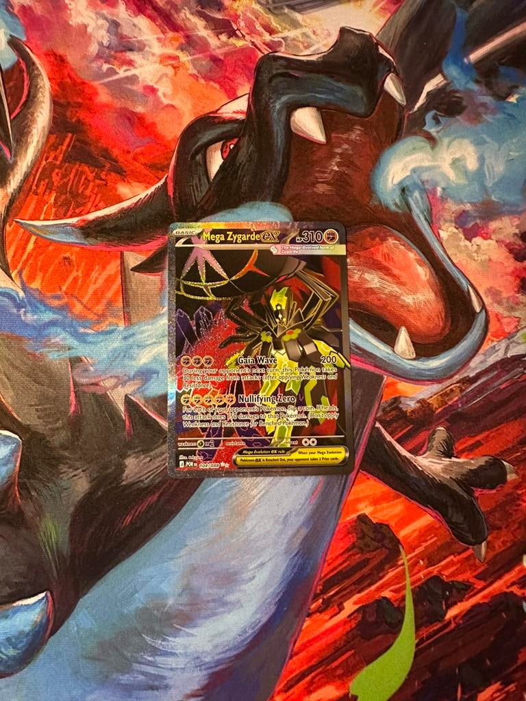 Mega Zygarde Ex, Ophalen, Nieuw, Losse kaart
