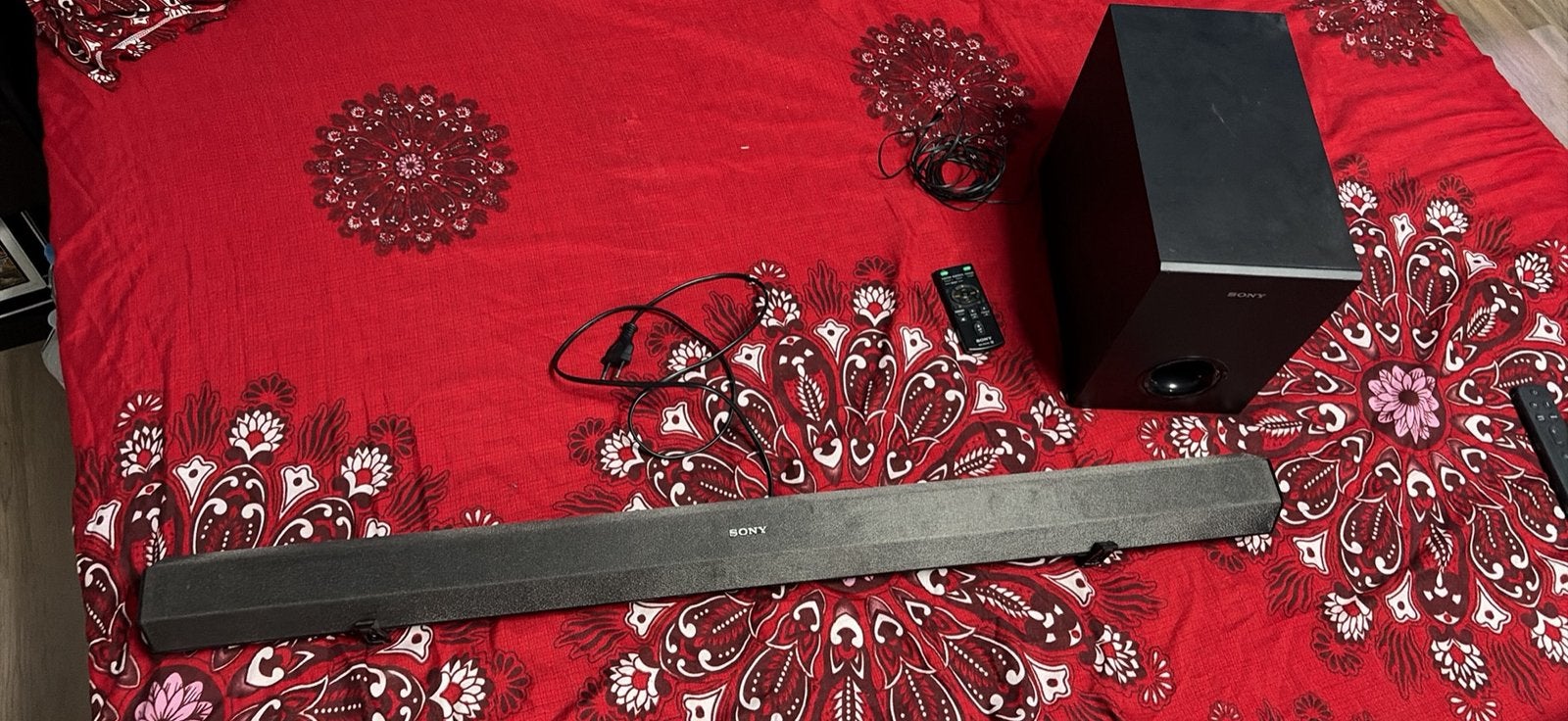 Barre de son Sony avec caisson, Enlèvement, Comme neuf
