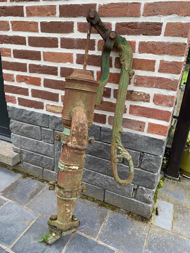 Gietijzeren handpomp, Ophalen, Gebruikt, Handmatig, Overige typen
