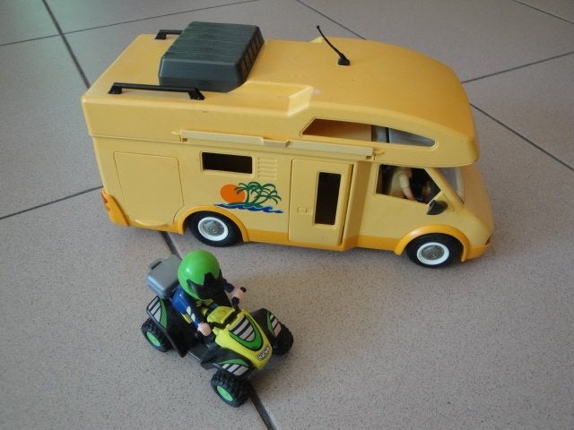 Playmobil 3647 - Camping Car, Enlèvement ou Envoi, Utilisé