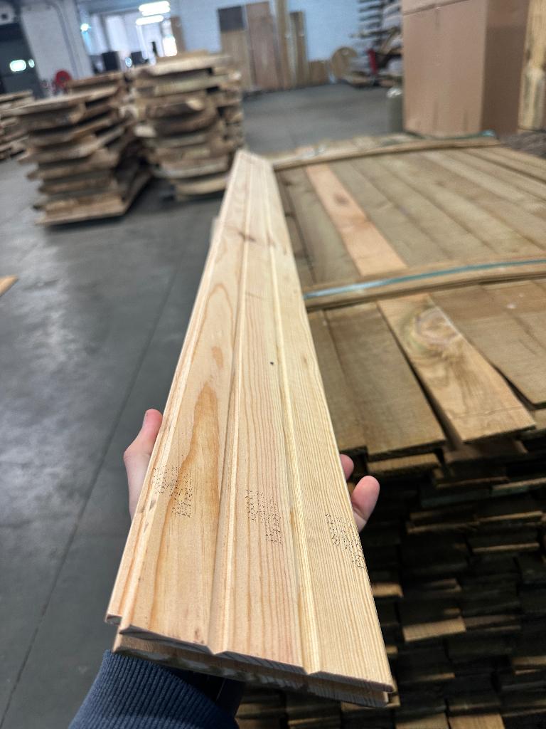 MASSIEF PARKET MET EIKENLOOK, Doe-het-zelf en Bouw, Vloerdelen en Plavuizen, Parket, Nieuw, Ophalen of Verzenden, Hout