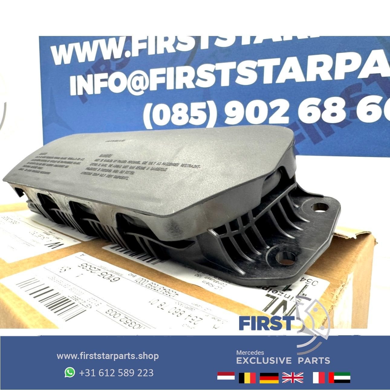A2548607801 W254 GLC KNIE AIRBAG Mercedes GLC X254 C254 Klas