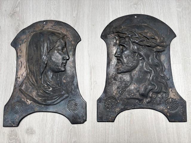 Plaat Maria en Jozef, Ophalen